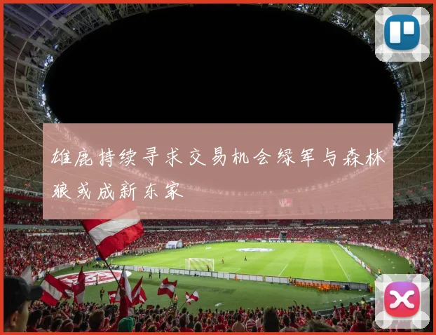 雄鹿持续寻求交易机会绿军与森林狼或成新东家
